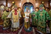 Предстоятель Української Православної Церкви очолив урочистості з нагоди 120-річчя преставлення преподобного Іони Київського
