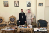 Видавнича Рада передала комплект духовної літератури Представництву Руської Церкви в Дамаску
