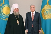 Відбулася зустріч Президента Казахстану та голови Казахстанського митрополичого округу