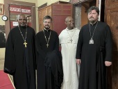 Патриарший экзарх Западной Европы встретился с католическим архиепископом Мартиники